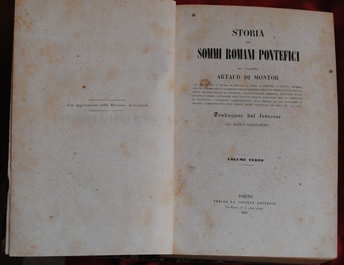 Storia dei sommi romani - dei,