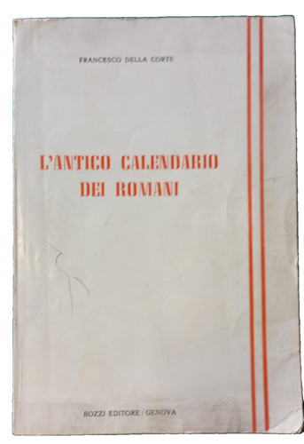 Antico calendario dei - "l'antico,