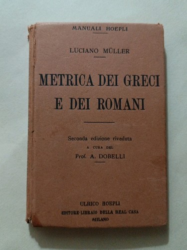 Metrica dei greci - dei,
