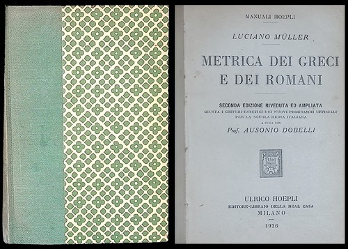 Metrica dei greci - dei, e