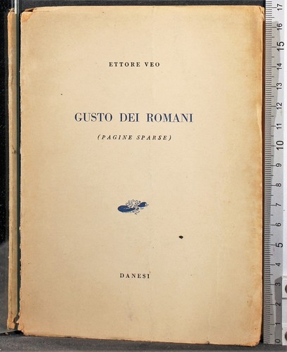 Gusto dei romani - romani., ettore